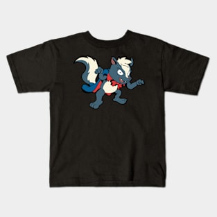 Monster animals - Vampire skunk Kids T-Shirt